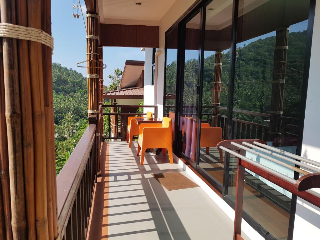 Balkón nebo terasa v ubytování Balcony Villa