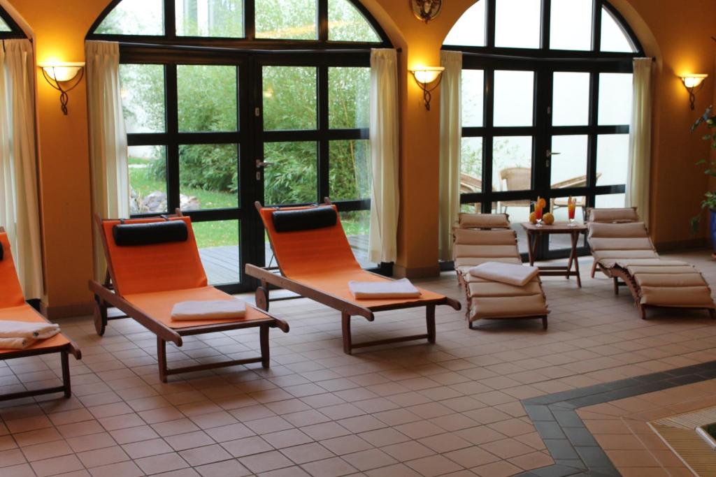 Posezení v ubytování Hotel Balneolum Superior