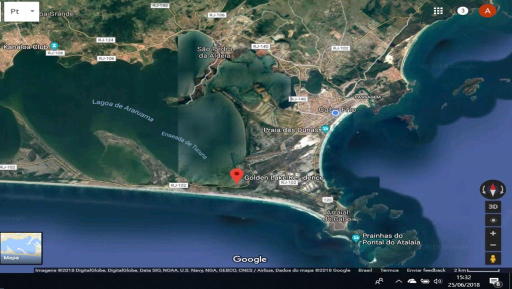  Golden LAKE Pé na Areia 2 Arraial do Cabo