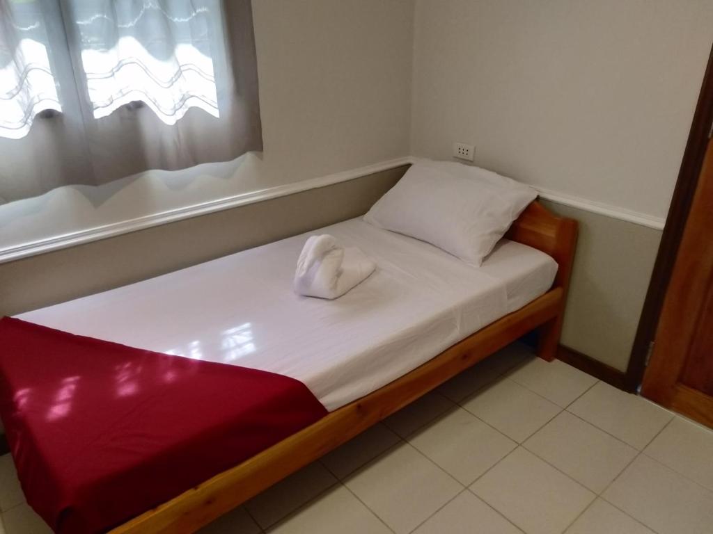 Postel nebo postele na pokoji v ubytování Banamboo