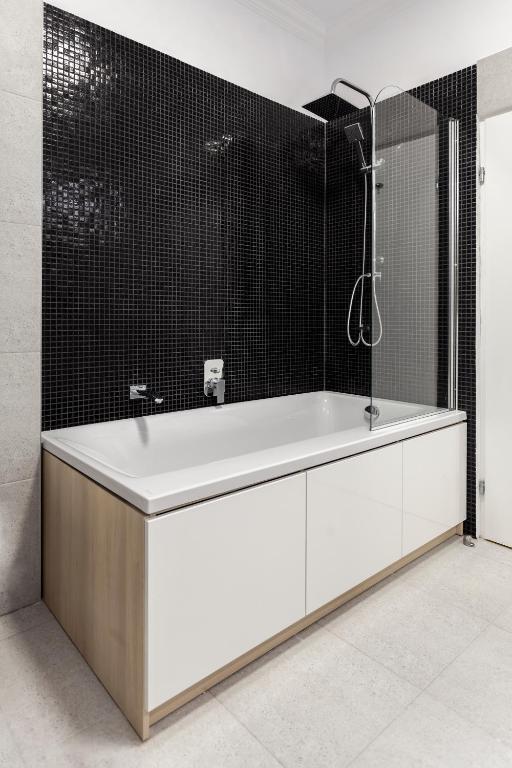 Koupelna v ubytování Martin Boutique Hotel