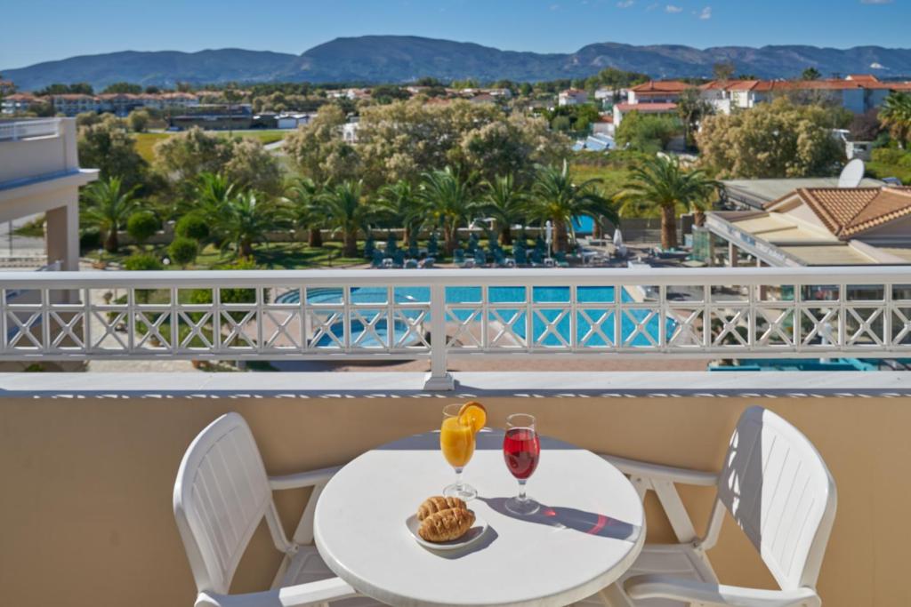 Balkón nebo terasa v ubytování Ionion Blue Hotel Zante