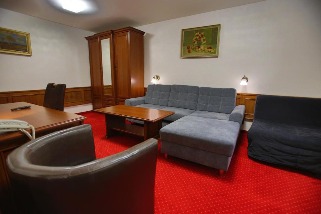 Posezení v ubytování Hotel Jelinek
