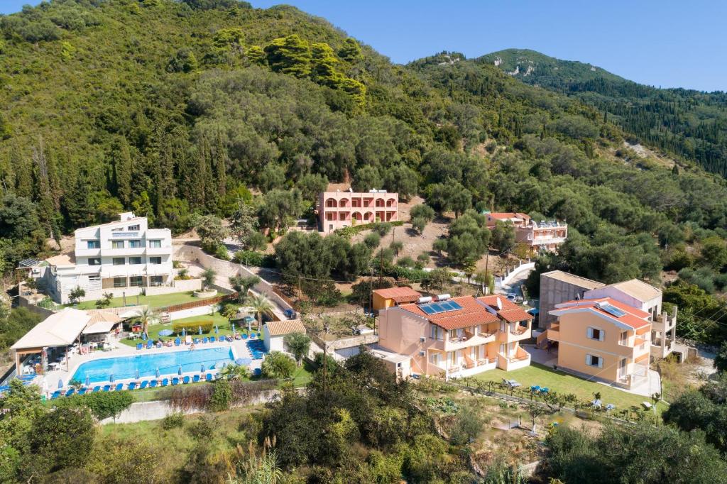 Nespecifikovaný výhled na hory nebo výhled na hory při pohledu z apartmánu
