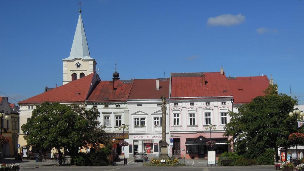 Budova, kde se penzion nachází