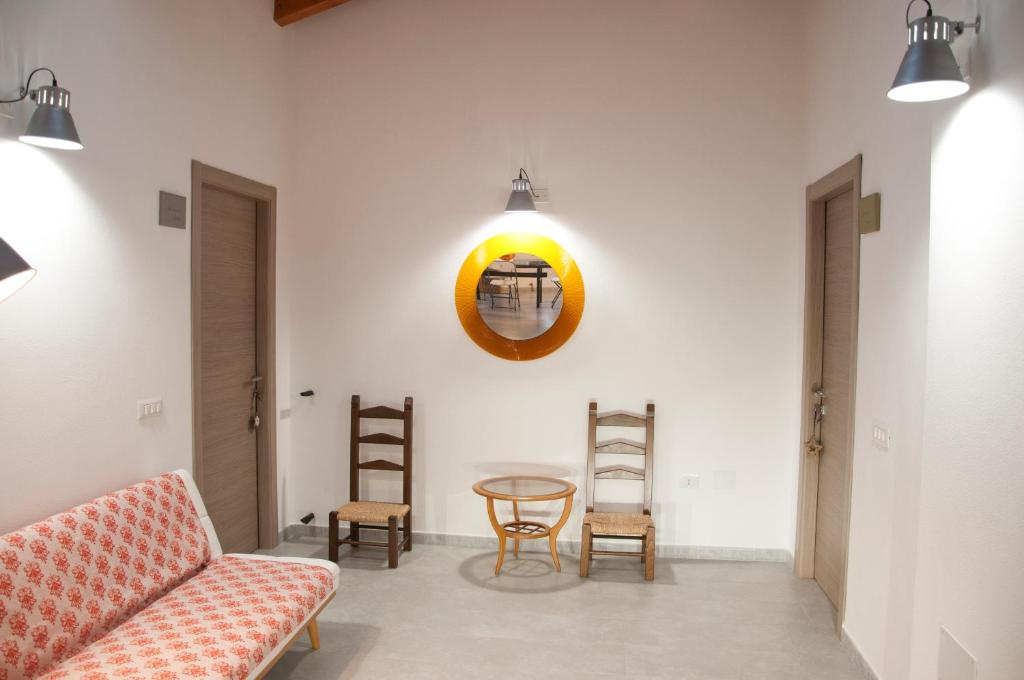 Posezení v ubytování Alghero DeTRabis B&B