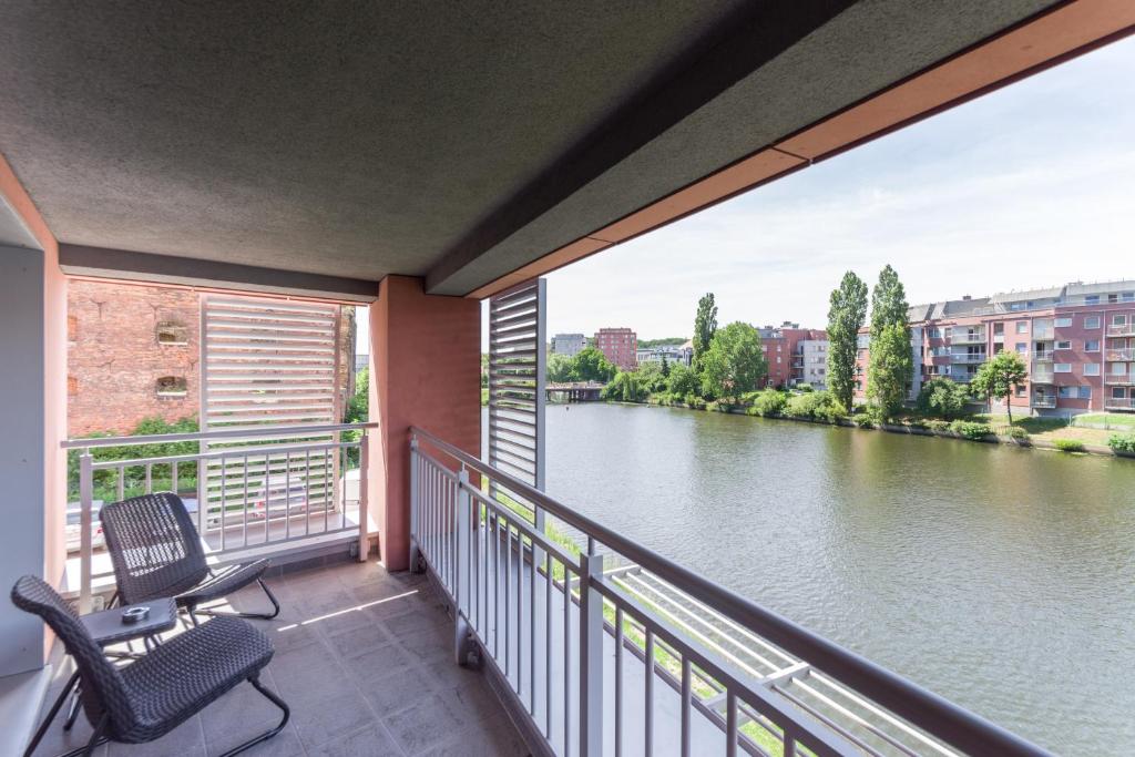 Výhľad na rieku v blízkosti apartmánu