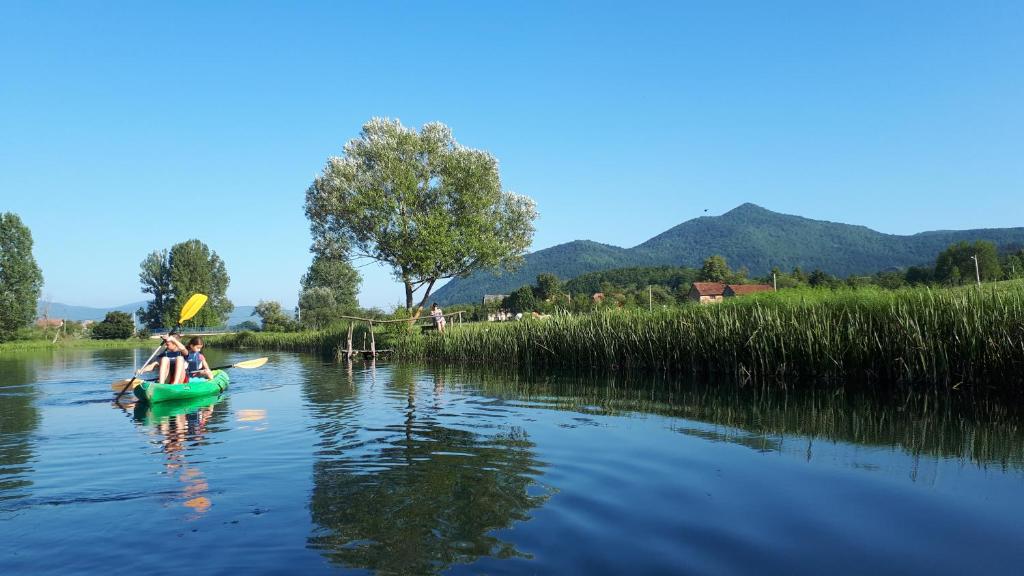 Natuurlandschap vlak bij het appartement