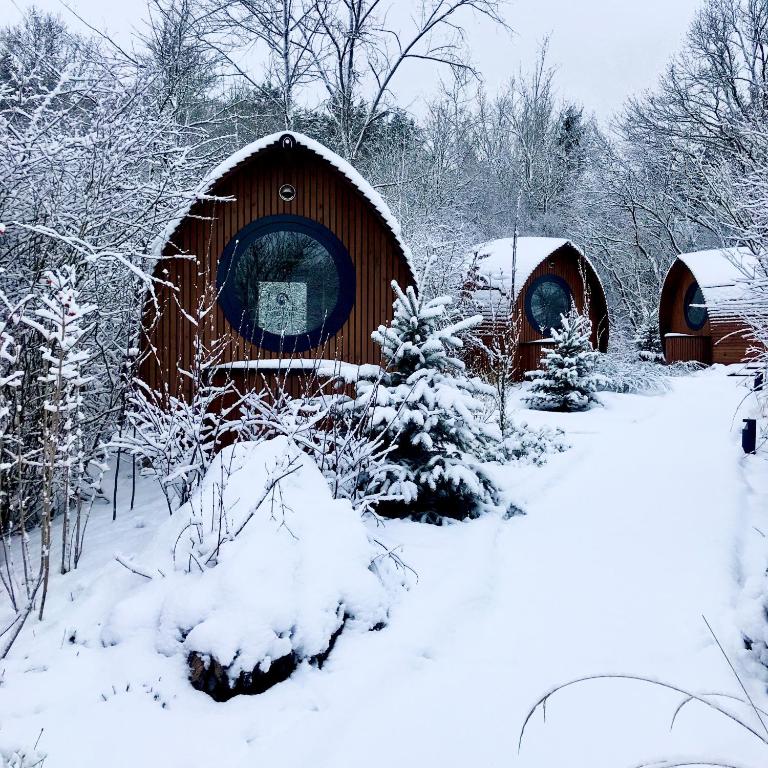 Glamping Resort Biosphäre Bliesgau v zimě
