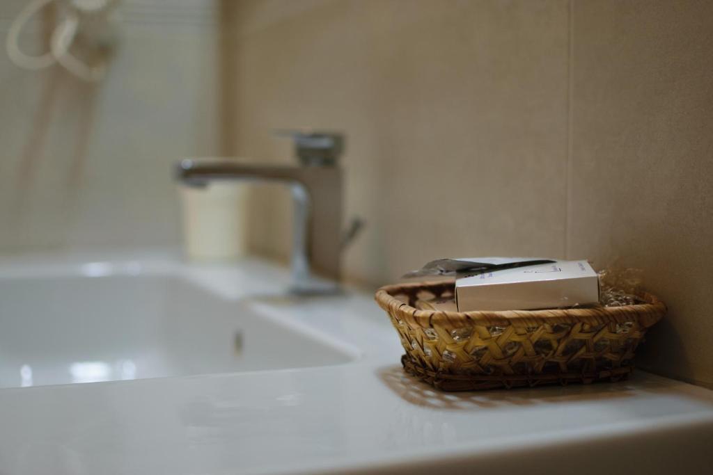 Koupelna v ubytování B&B Muro Torto Lucera