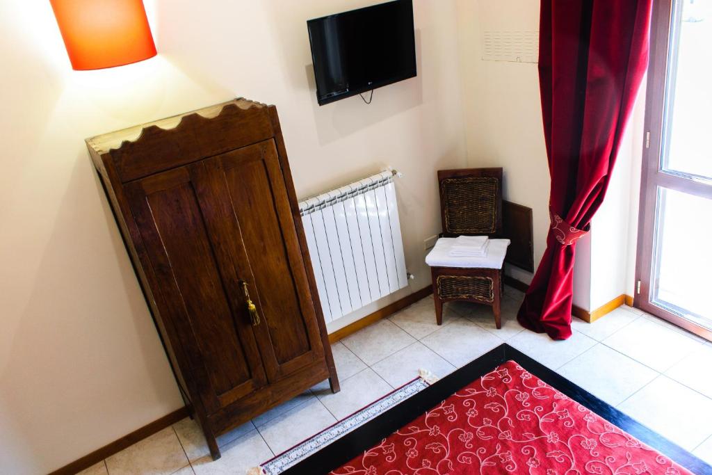 TV a/nebo společenská místnost v ubytování B&B Muro Torto Lucera