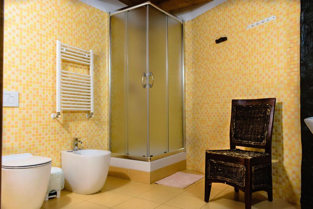 Koupelna v ubytování B&B Muro Torto Lucera