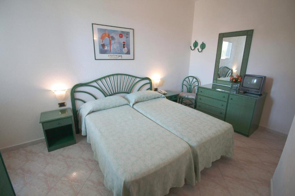 Postel nebo postele na pokoji v ubytování Hotel Terme Park Imperial