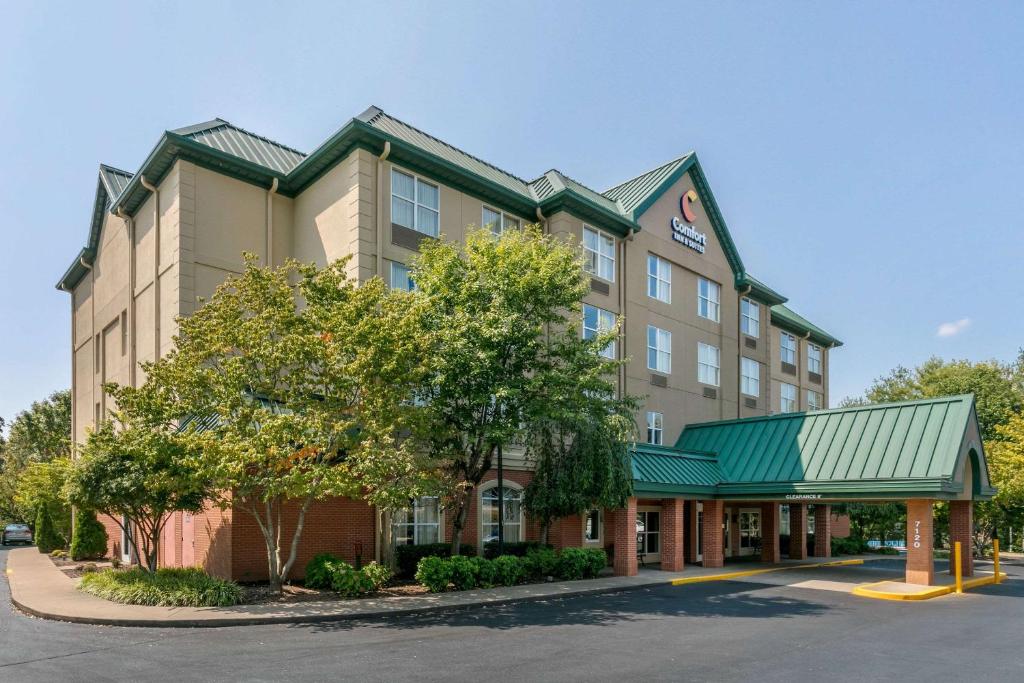 a rendering of a hotel with a building at Comfort Inn & Suites Nashville Franklin Cool Springs in Franklin