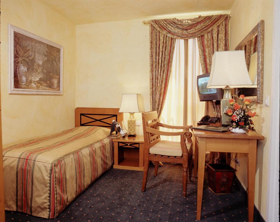 Postel nebo postele na pokoji v ubytování Hotel & Restaurant Alter Speicher