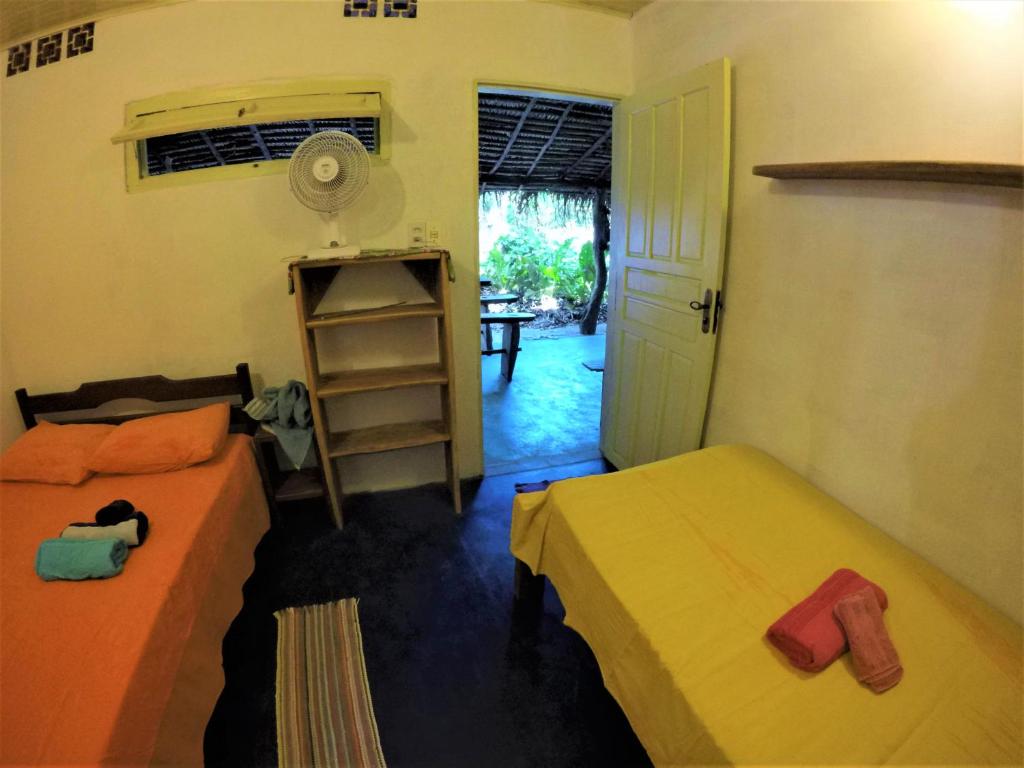 Postel nebo postele na pokoji v ubytování Hostel Moreré