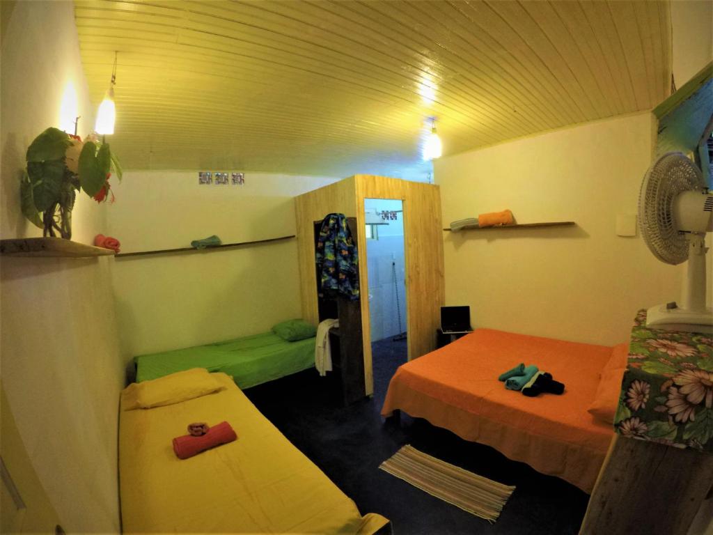 Postel nebo postele na pokoji v ubytování Hostel Moreré