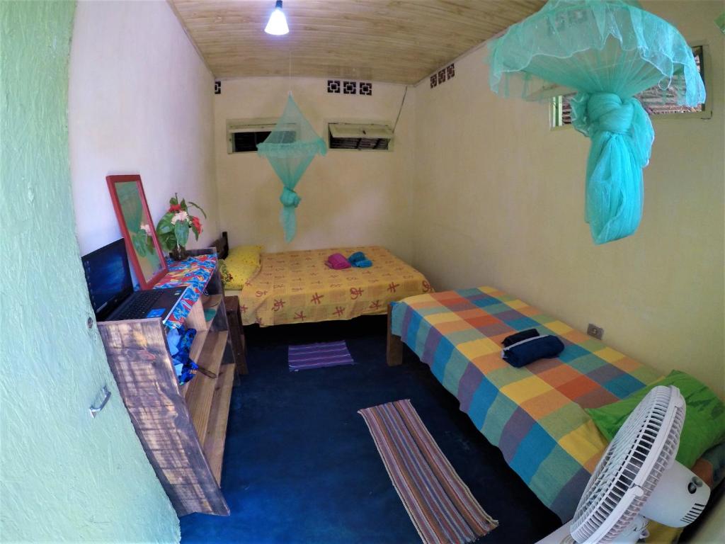 Postel nebo postele na pokoji v ubytování Hostel Moreré