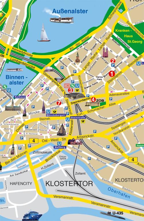 Hotel Mercedes/Centrum - Resim 15