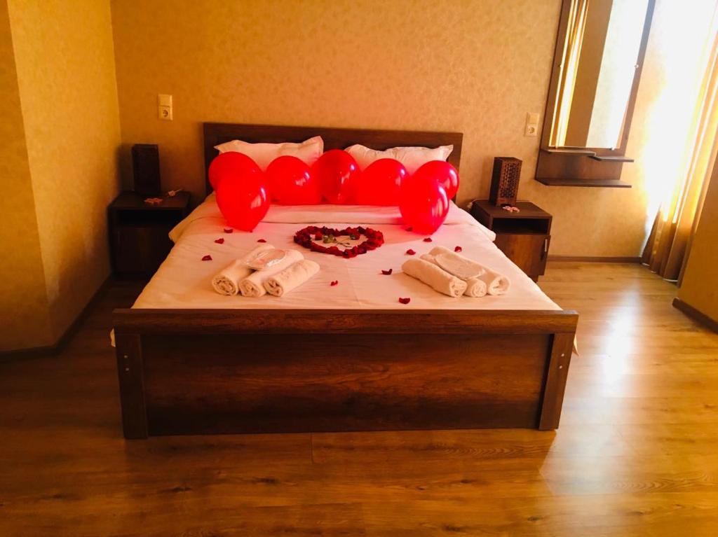 Postel nebo postele na pokoji v ubytování Hotel Traveler