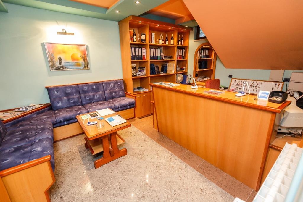 Kuchyň nebo kuchyňský kout v ubytování Guesthouse Varnica