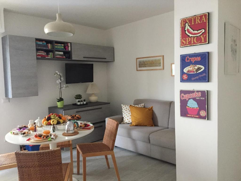 Telewizja i/lub zestaw kina domowego w obiekcie appartamento Firenze Careggi