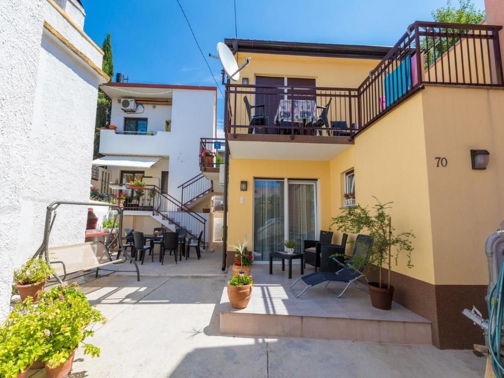 Balkón alebo terasa v ubytovaní Apartment Slavka