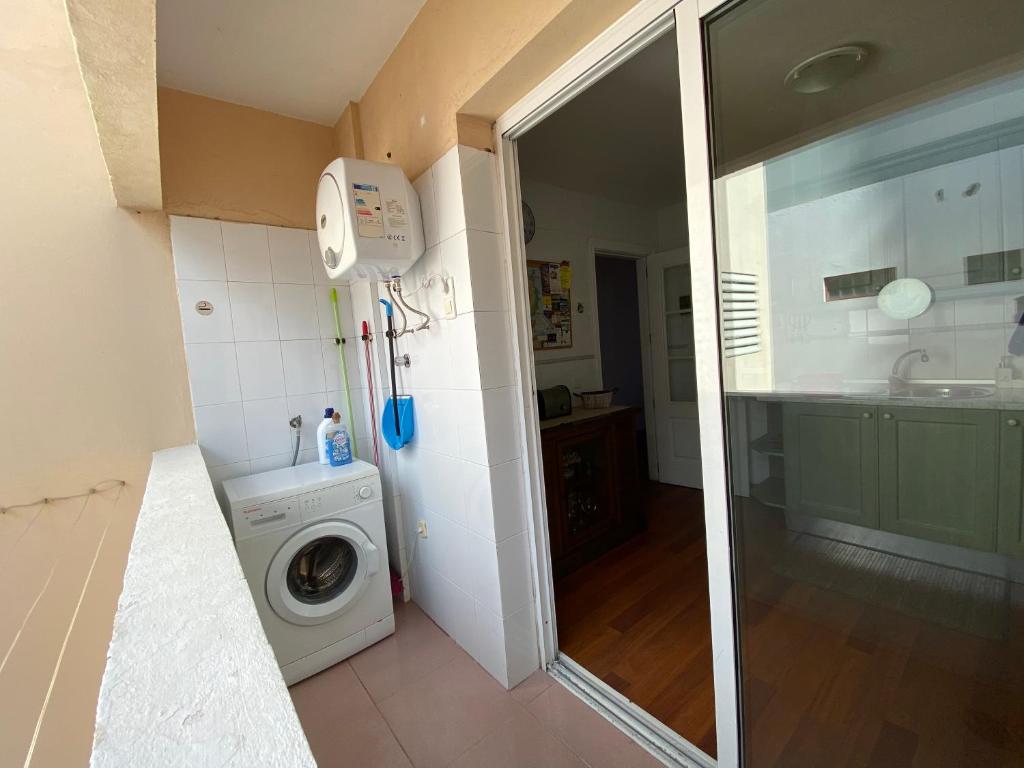 Koupelna v ubytování Apartamento con vistas