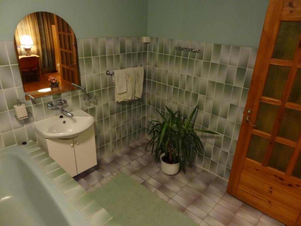 Koupelna v ubytování White Villa
