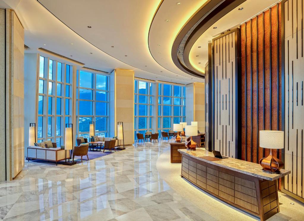 Posezení v ubytování Hyatt Regency Shenzhen Yantian