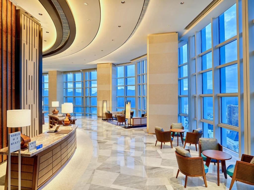 Posezení v ubytování Hyatt Regency Shenzhen Yantian