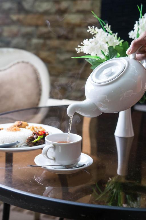 Příslušenství pro přípravu čaje a kávy v ubytování Royal Park Hotel