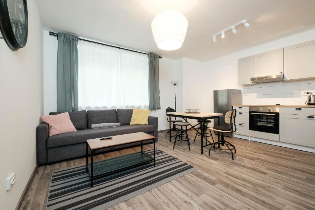 Istumisnurk majutusasutuses Periva Apartment Zagreb