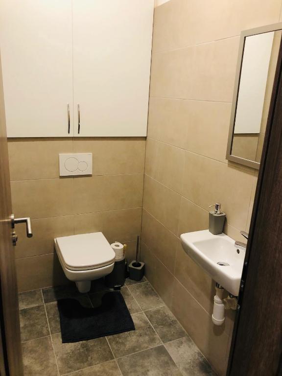 Koupelna v ubytování Tále Apartmán 9, Lúčnica, Chopok juh