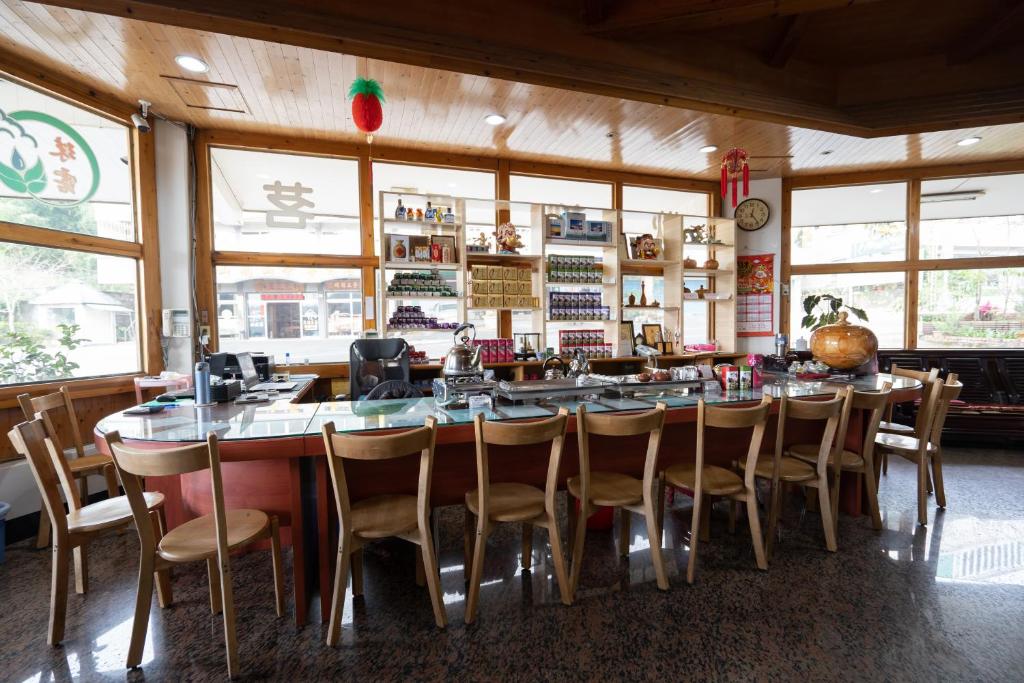 Restaurace v ubytování Alishan Tea Homestay