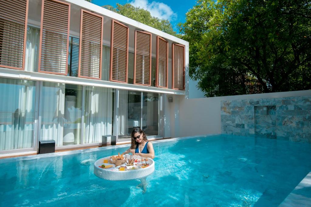 Bazén v ubytování Veranda Resort & Villas Hua Hin Cha Am nebo v jeho okolí