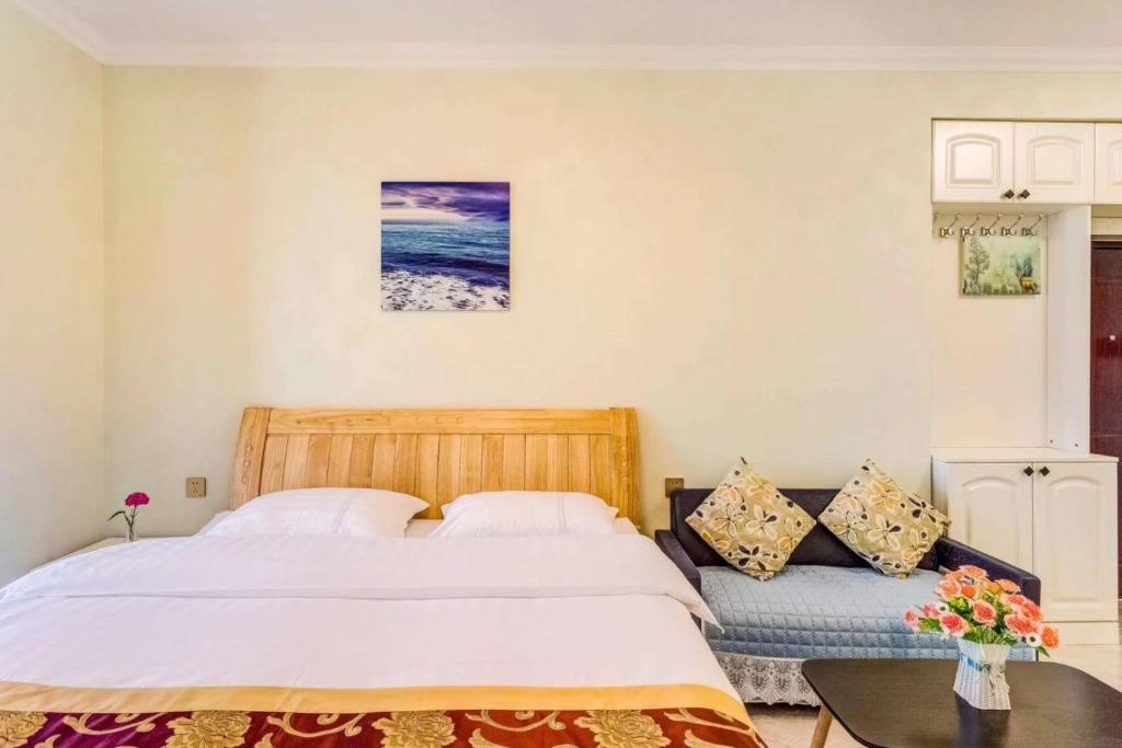 Letto o letti in una camera di Utopia Apartment