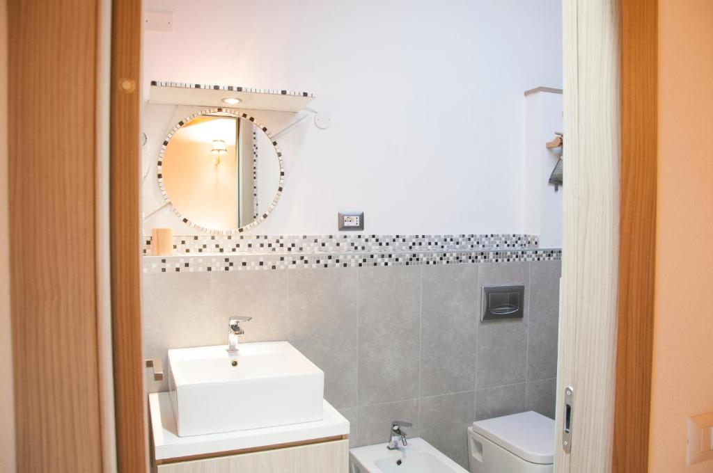 Koupelna v ubytování Alghero DeTRabis B&B