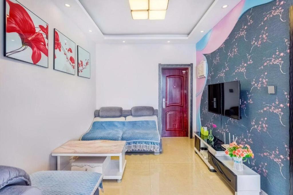 TV o dispositivi per l'intrattenimento presso Utopia Apartment
