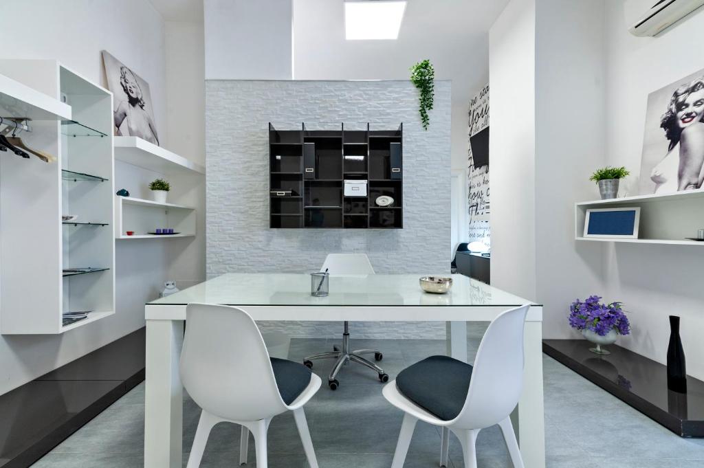 Kuchyň nebo kuchyňský kout v ubytování MStudio / Loft