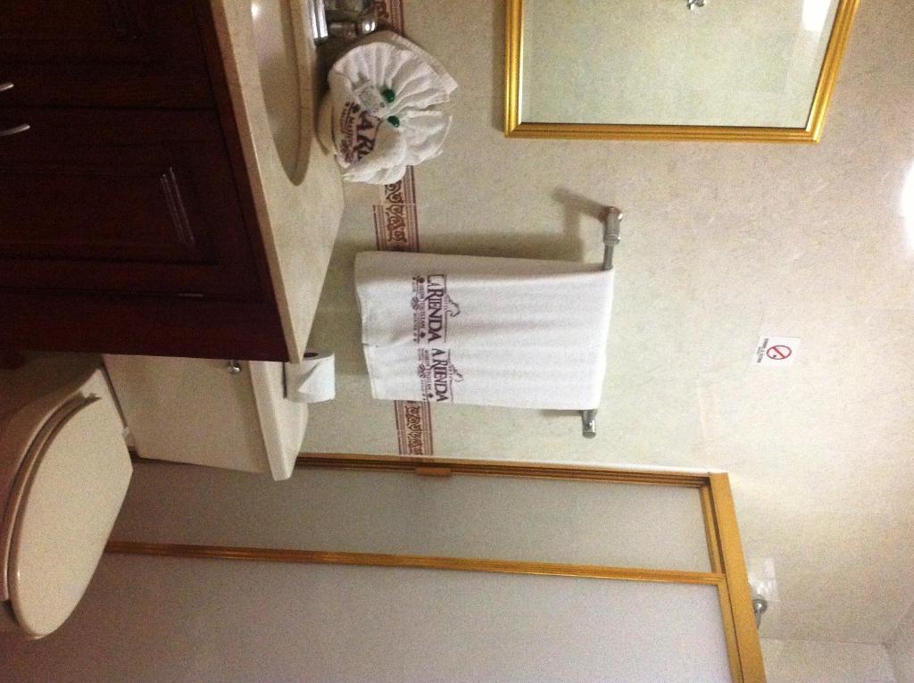 Koupelna v ubytování Hotel La Rienda Mision Tequillan