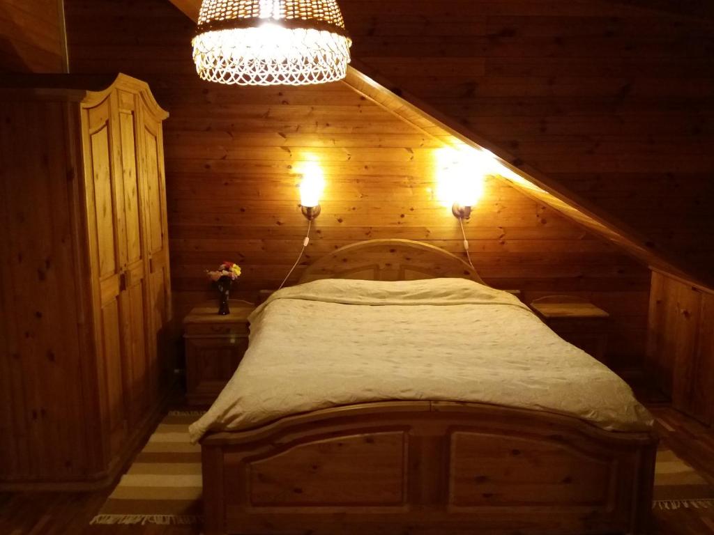 Postel nebo postele na pokoji v ubytování White Villa