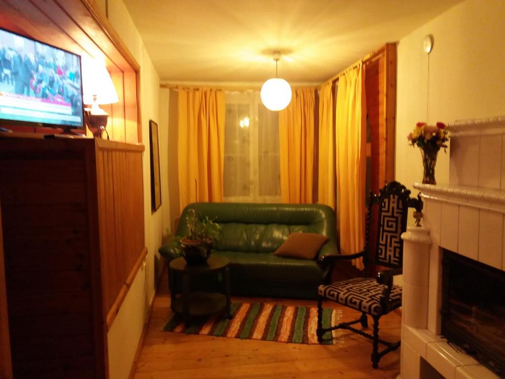 Posezení v ubytování White Villa