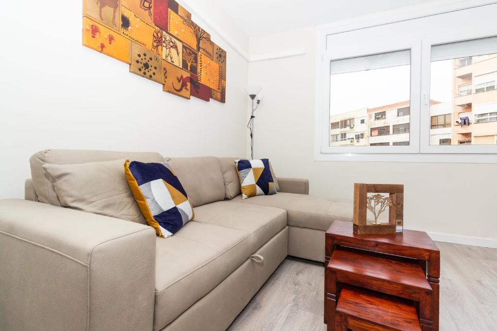 A seating area at Tarrapolita_Rambla