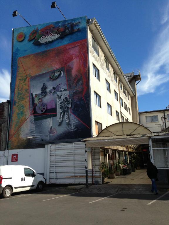 Budova, kde se hotel nachází