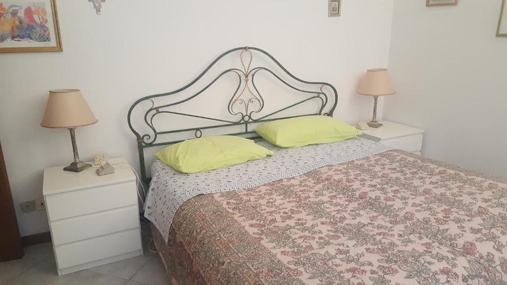 Posteľ alebo postele v izbe v ubytovaní casa roberta e gilberto