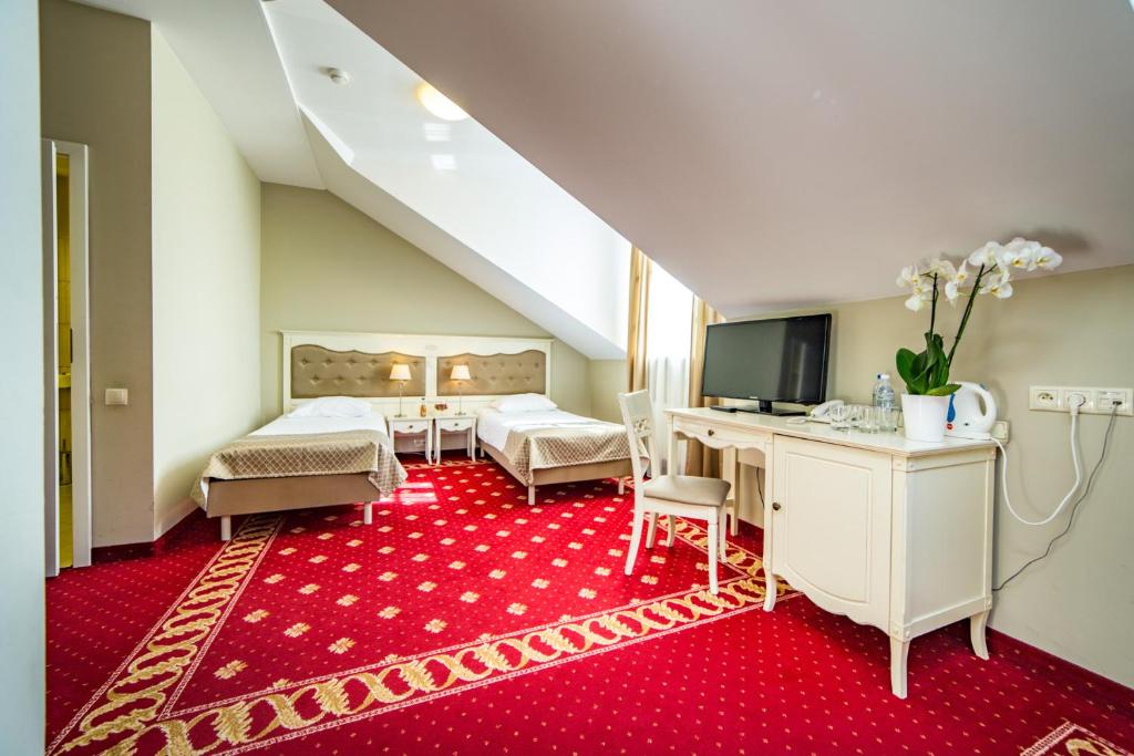 Hotel Sobienie Królewskie - 4倍の部屋