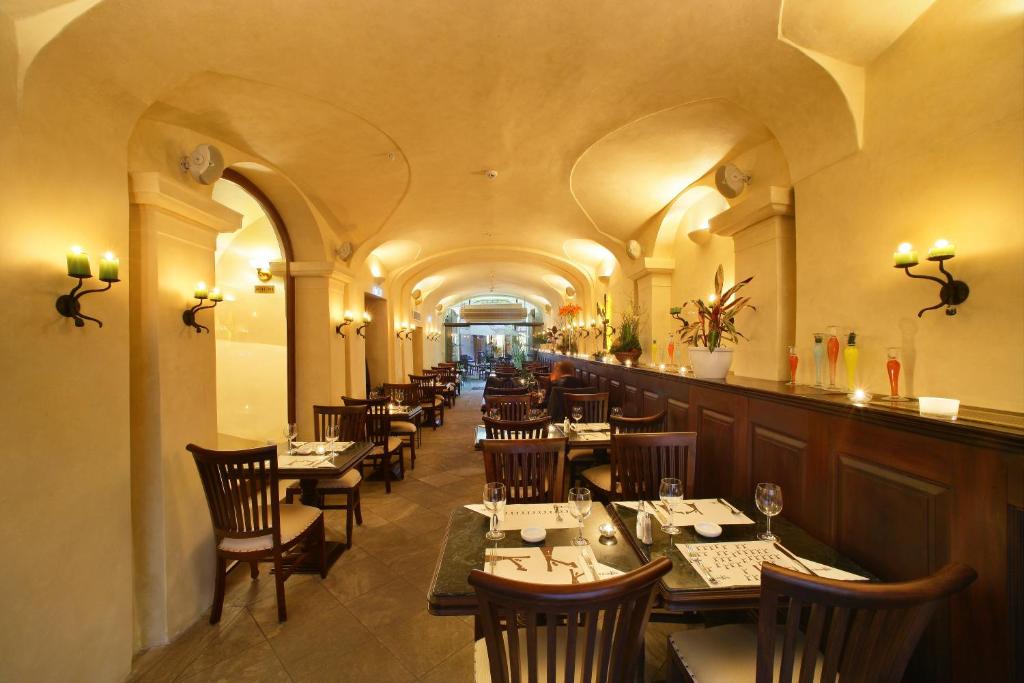 Restaurace v ubytování The Dominican