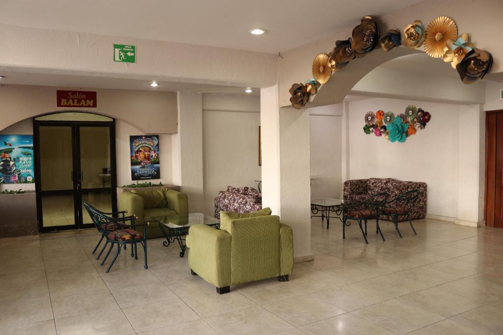 Posezení v ubytování Hotel Batab