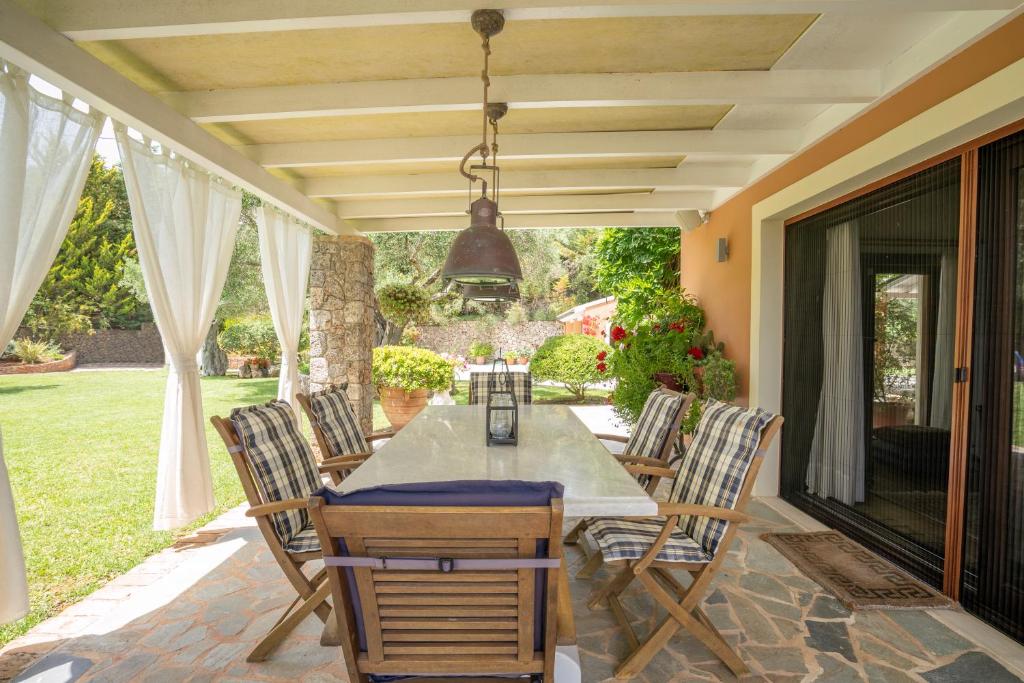 Zahrada ubytování Villa Anna